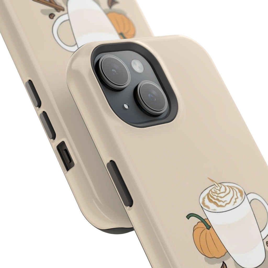 MagSafe Pumpkin Coffee iPhone case