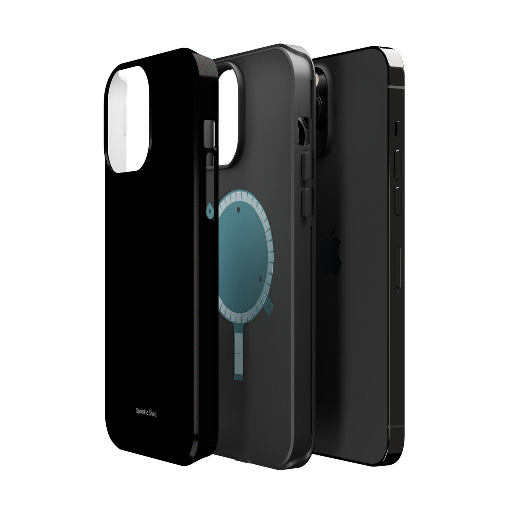 MagSafe Plain Black Iphone Case