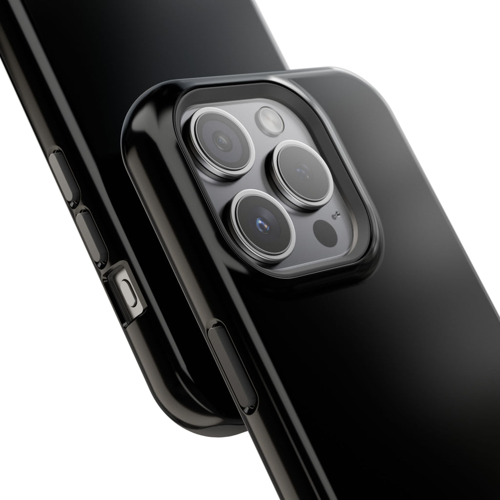 MagSafe Plain Black Iphone Case
