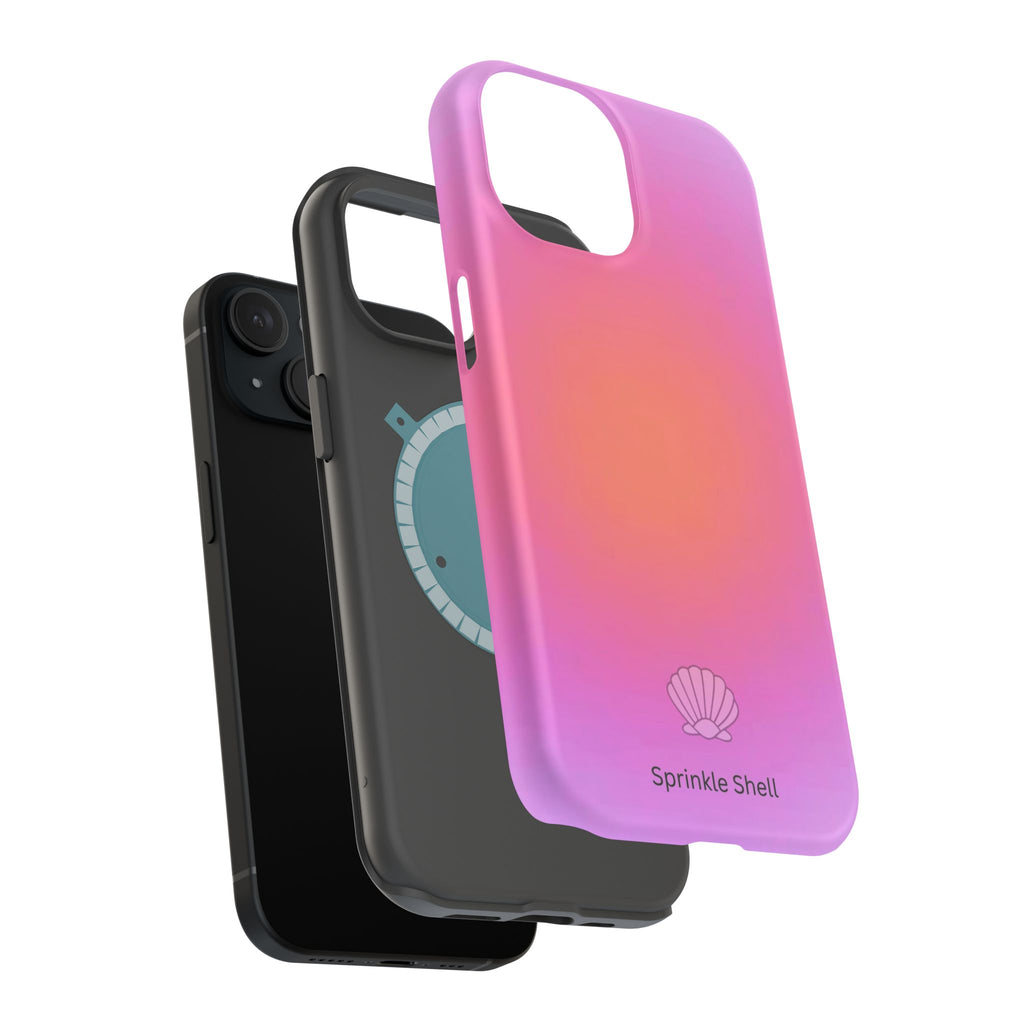 MagSafe sunset aura case