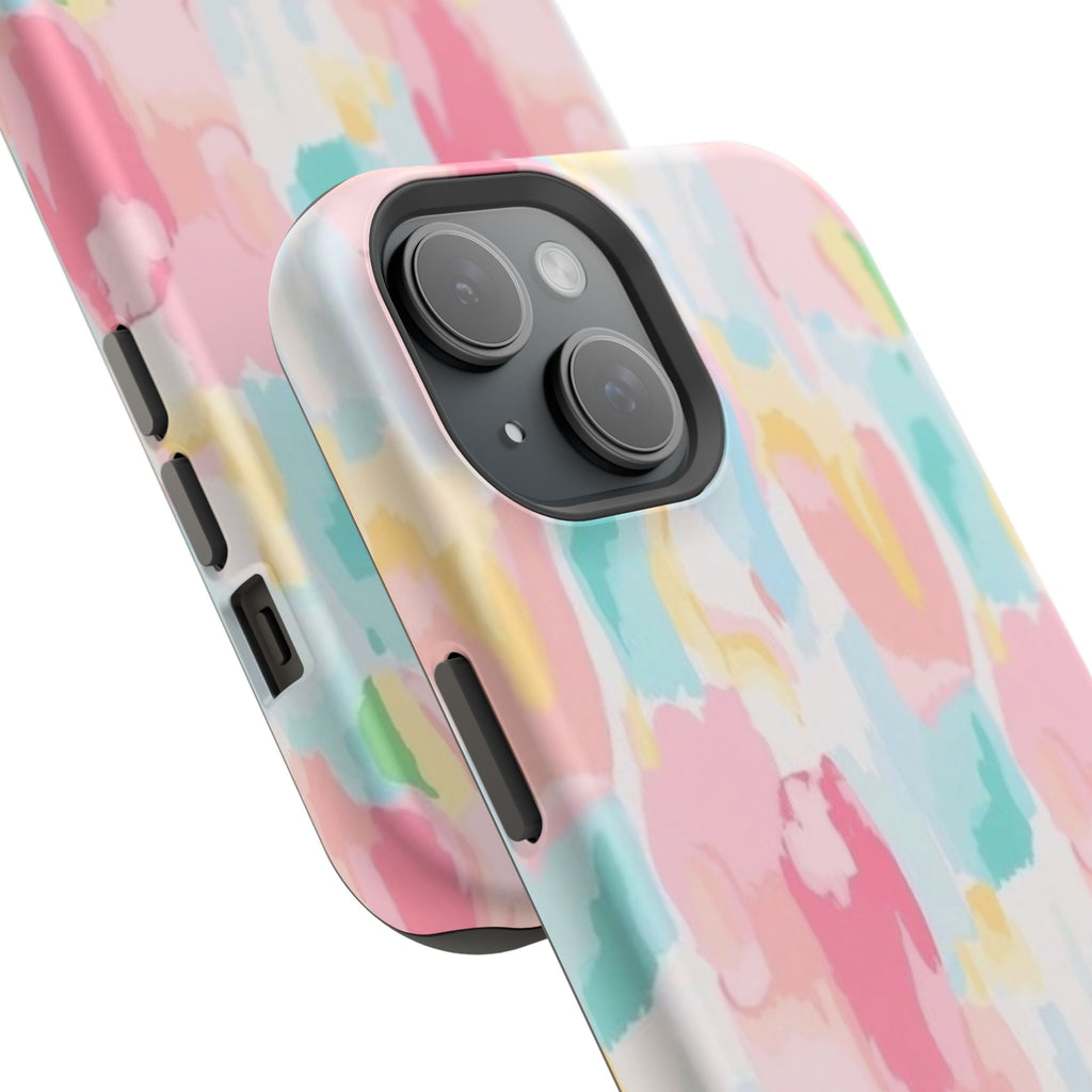 MagSafe cute colorful paint case
