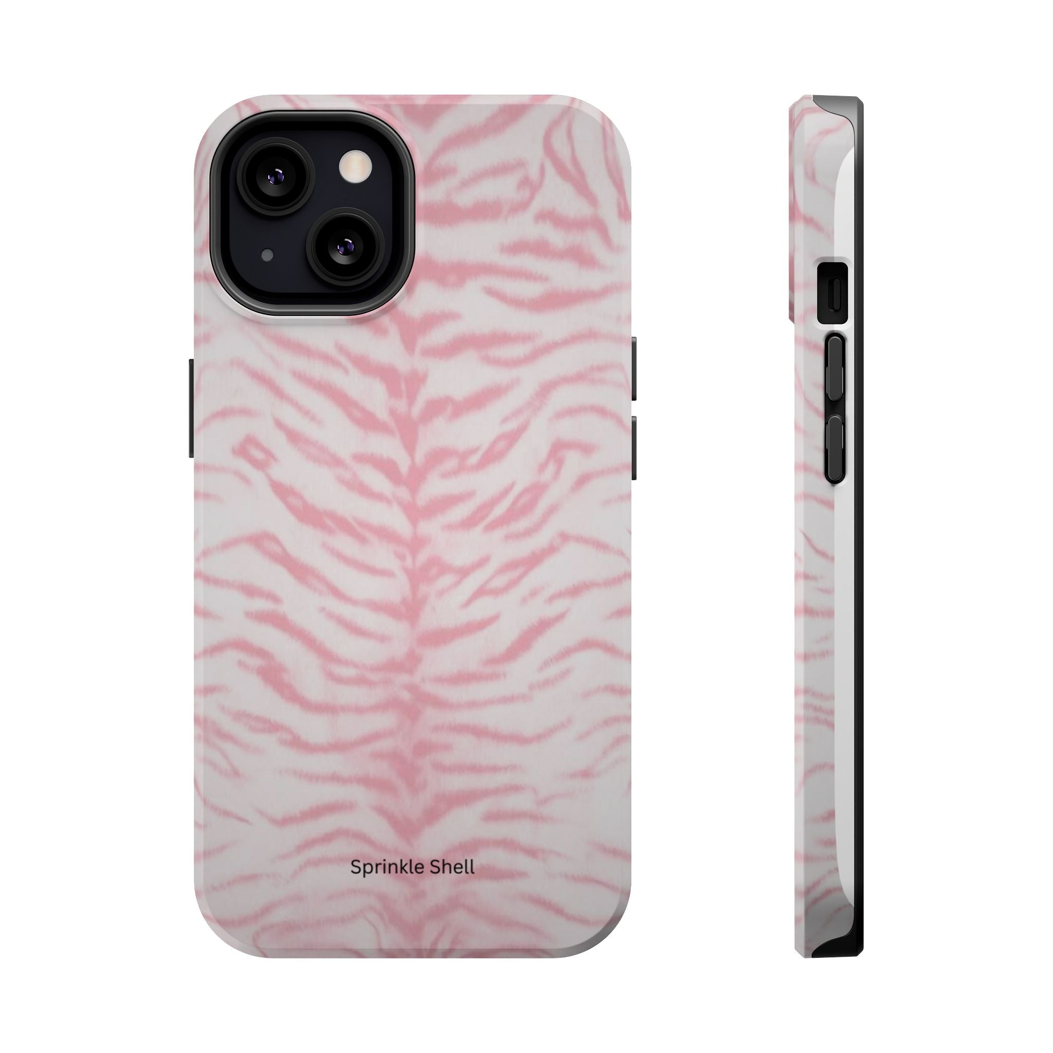 MagSafe Pink Zebra Print Iphone Case