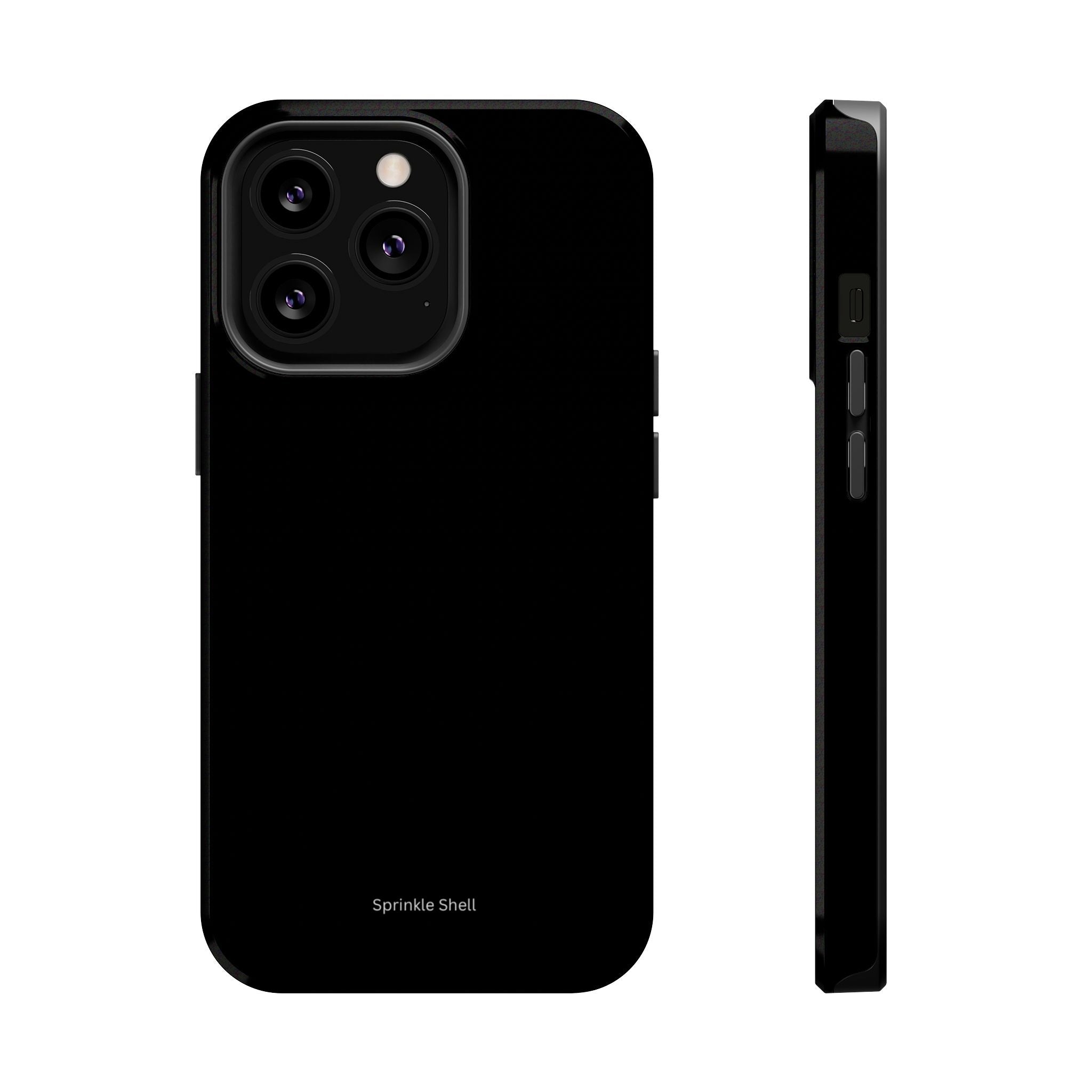 MagSafe Plain Black Iphone Case