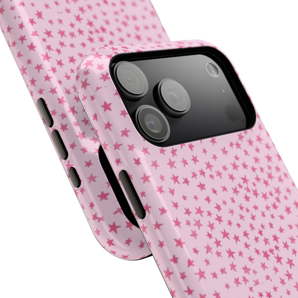 MagSafe mini pink stars case