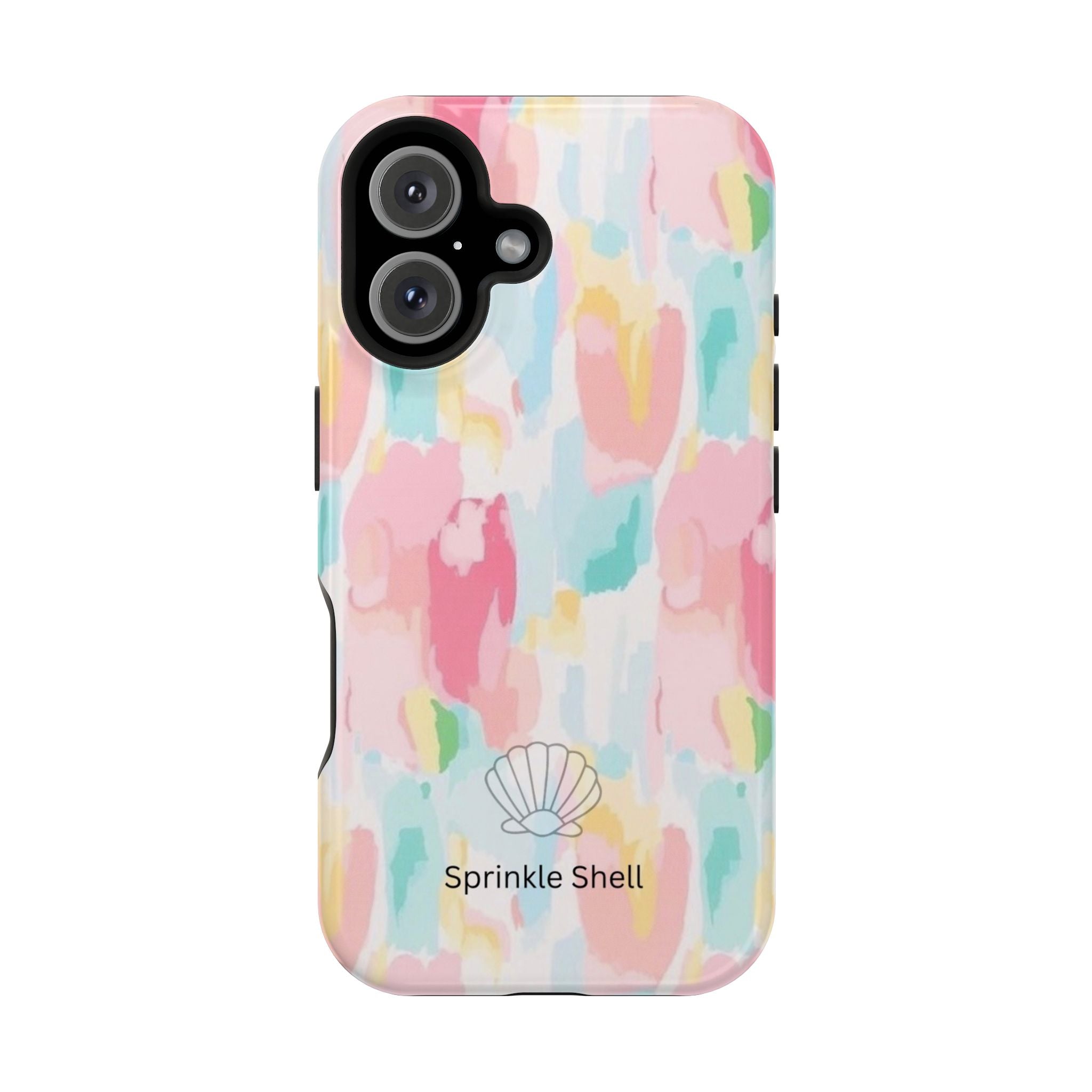 MagSafe cute colorful paint case