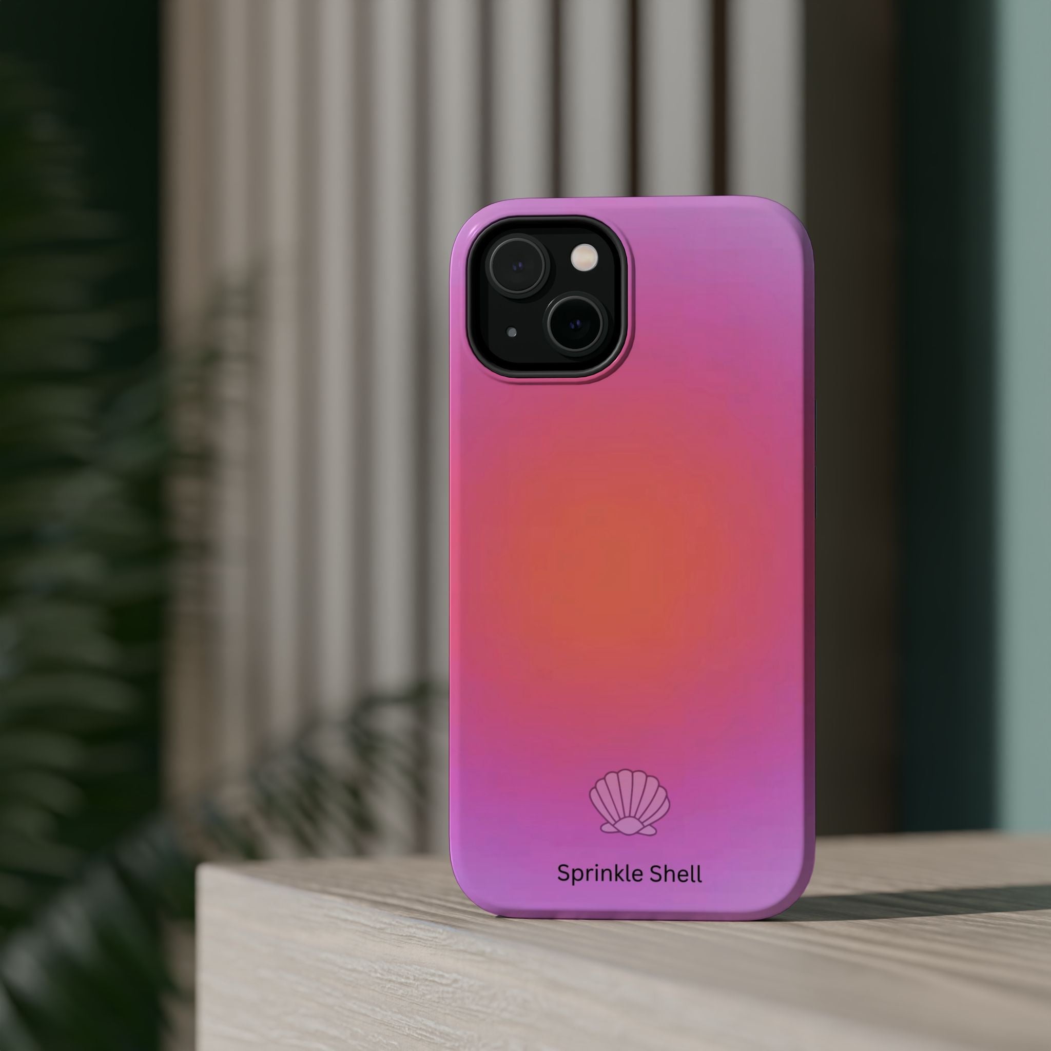MagSafe sunset aura case