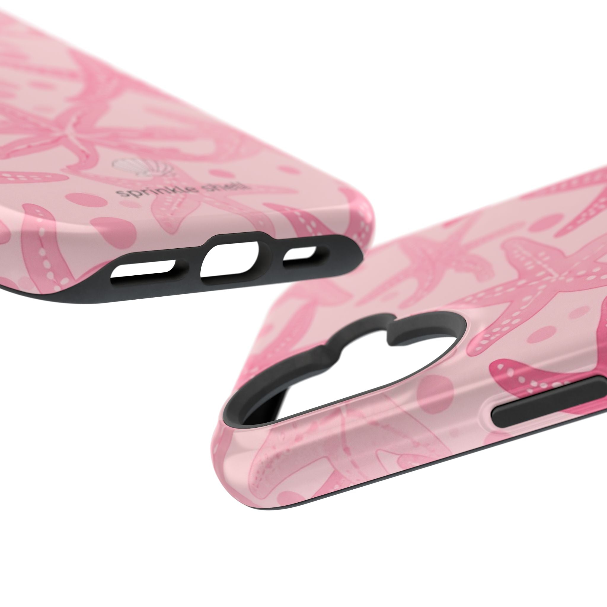 MagSafe Pink Starfish Iphone Case