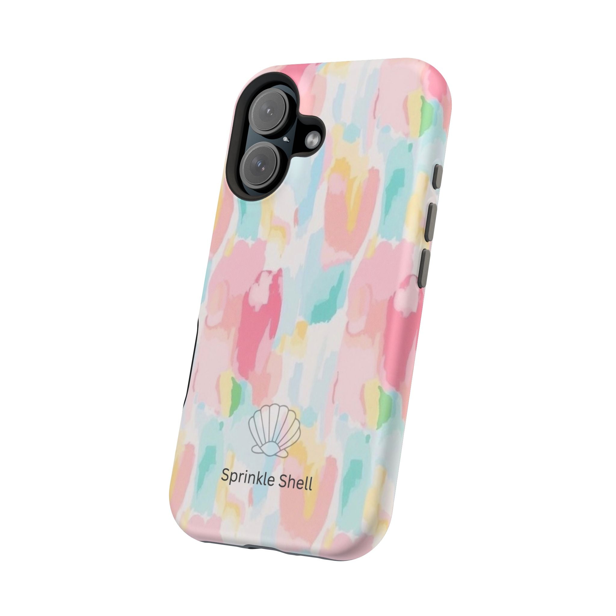 MagSafe cute colorful paint case