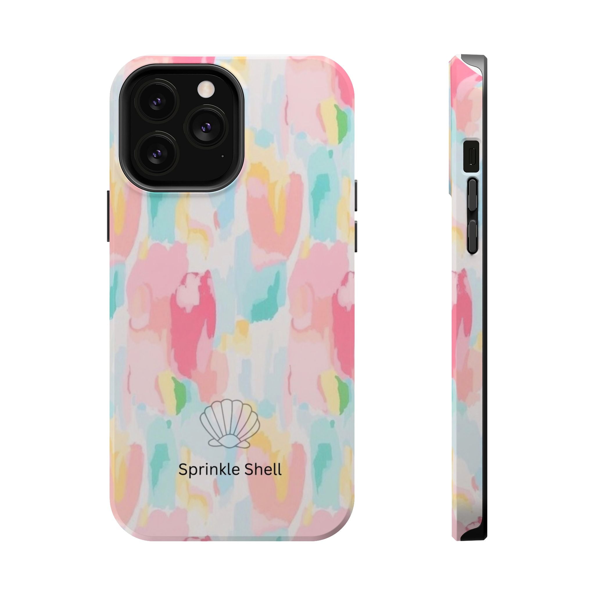 MagSafe cute colorful paint case