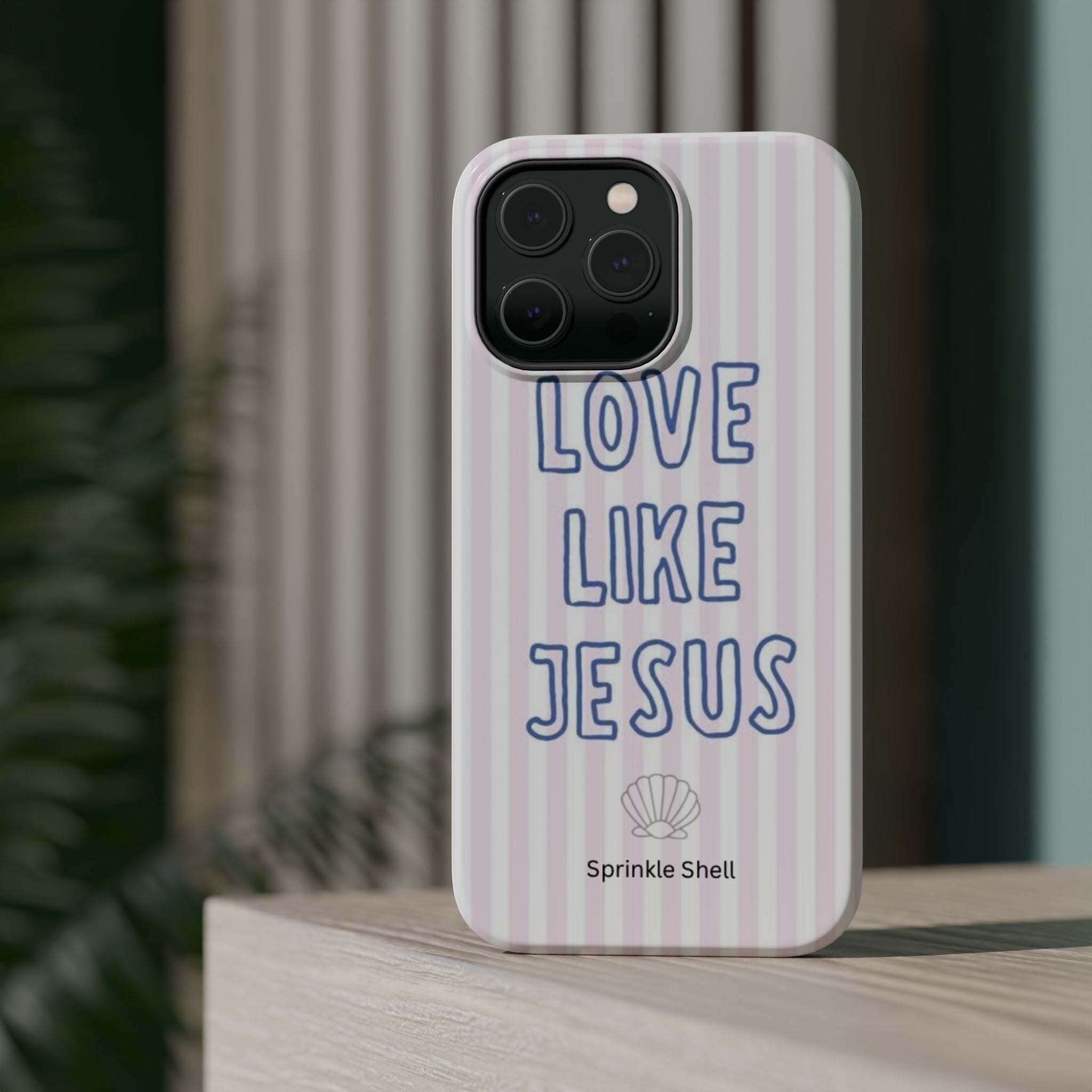 MagSafe Love Like Jesus iphone case