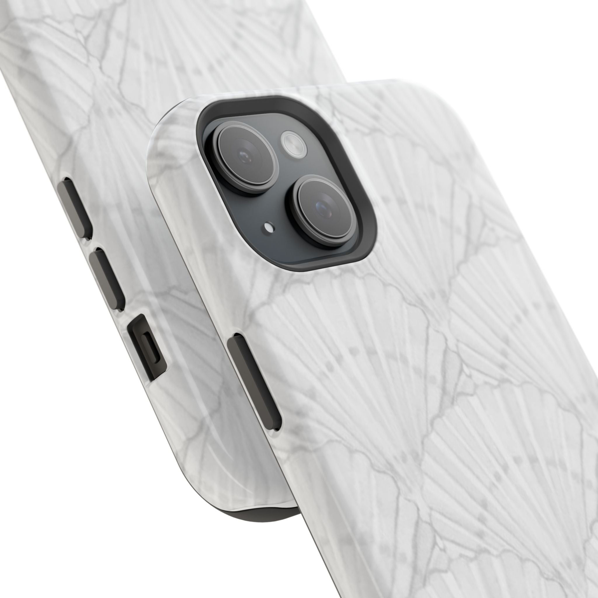 Shell-Pattern Magnetic Impact Phone Case — Protective Modular iPhone Cover