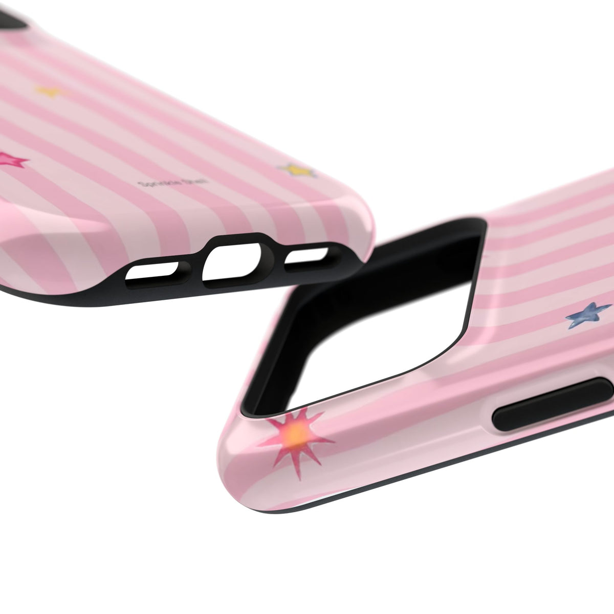 MagSafe pink lines & stars case