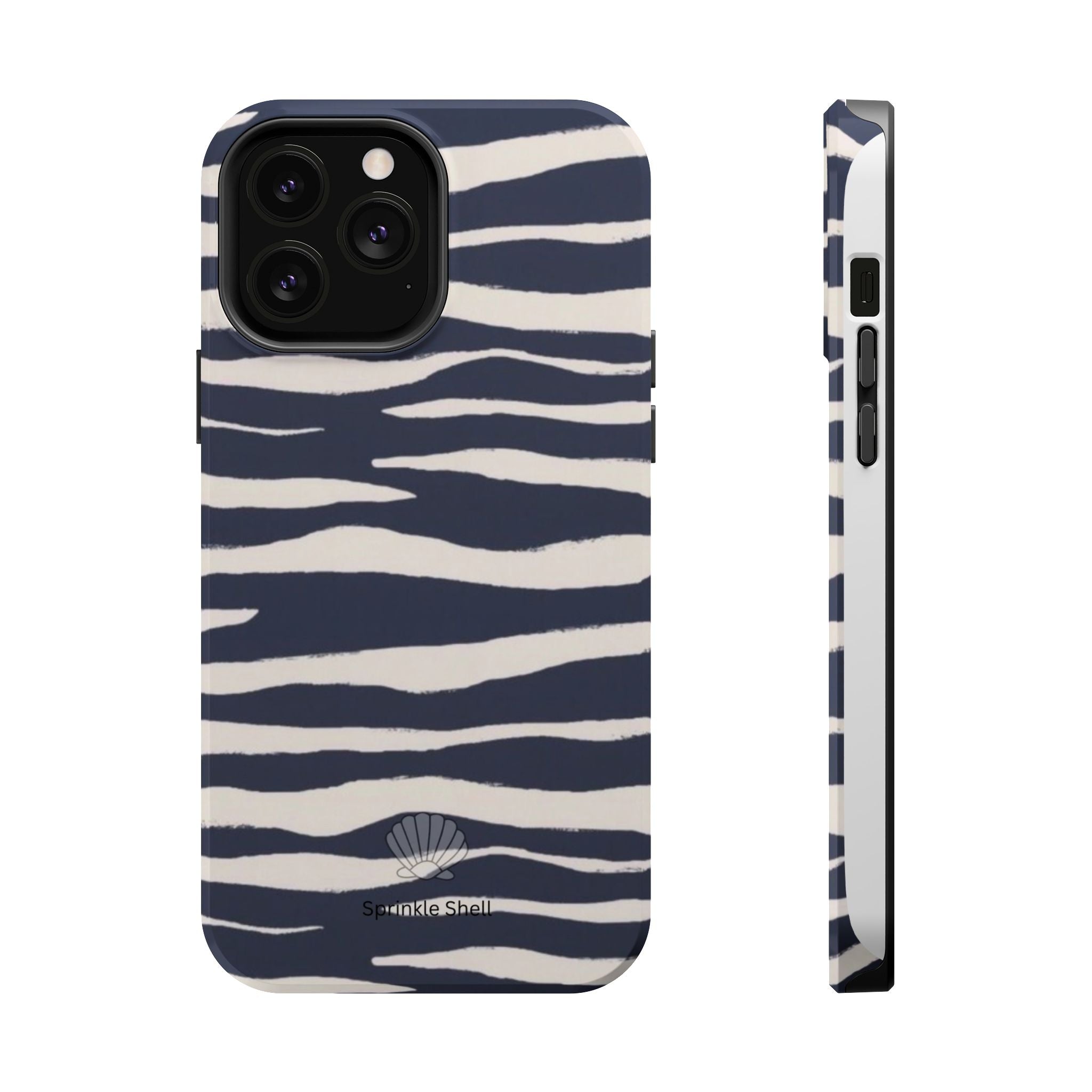 MagSafe Blue zebra print case
