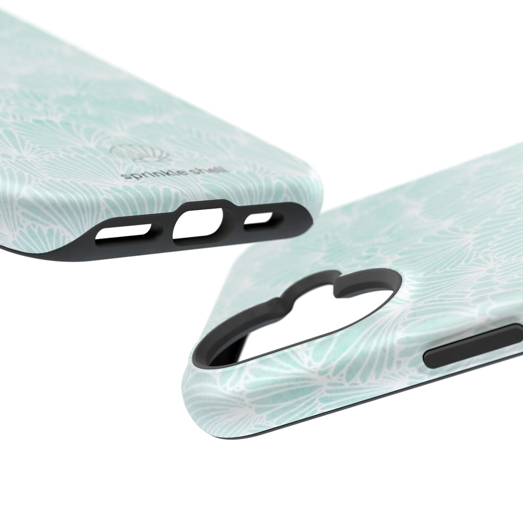 MagSafe Teal Shell Iphone case