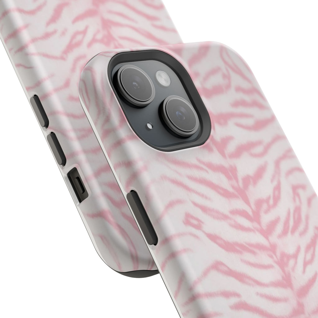 MagSafe Pink Zebra Print Iphone Case