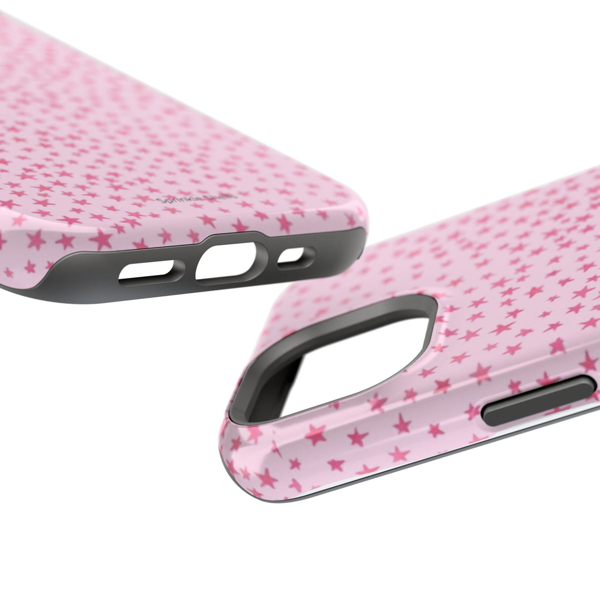 MagSafe mini pink stars case