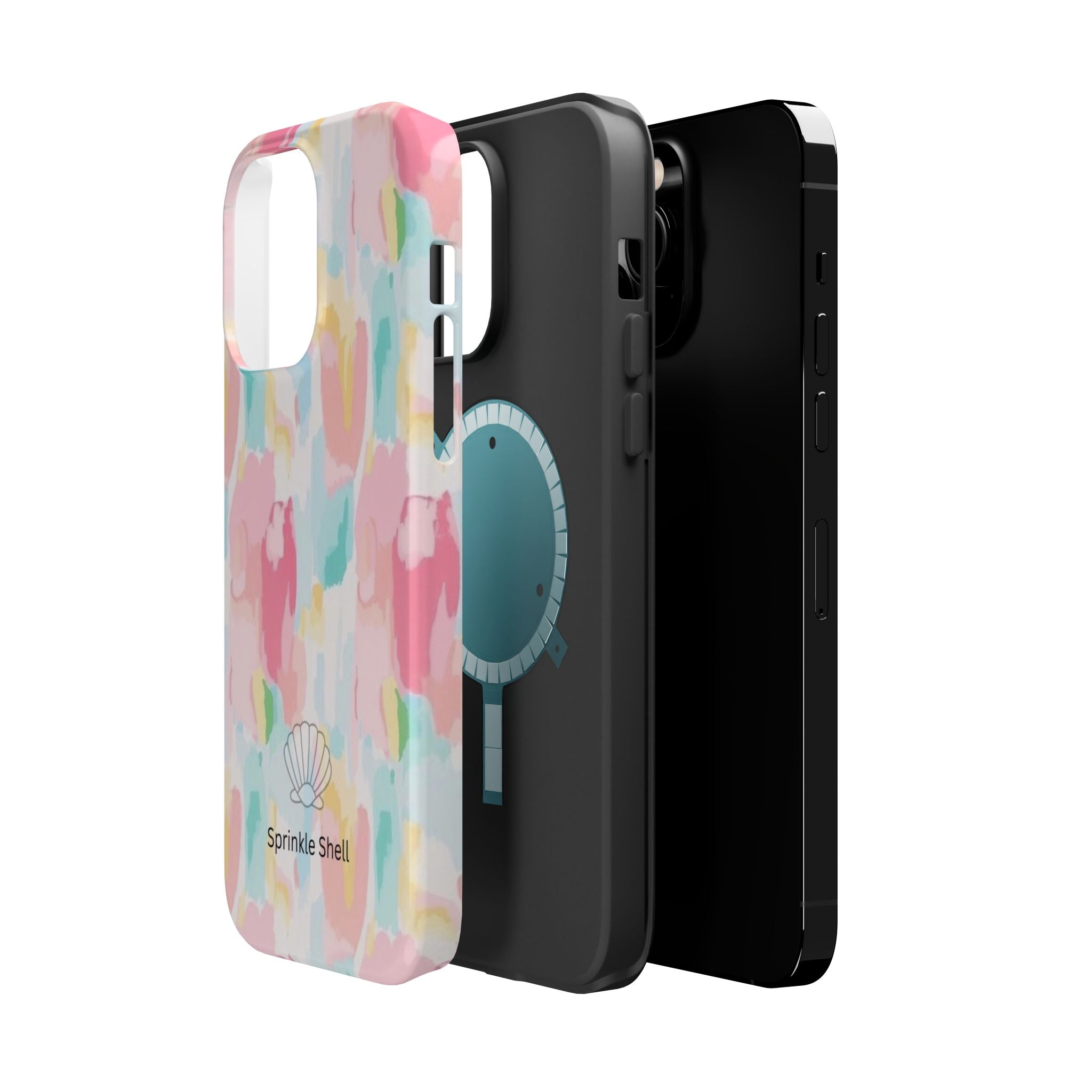 MagSafe cute colorful paint case