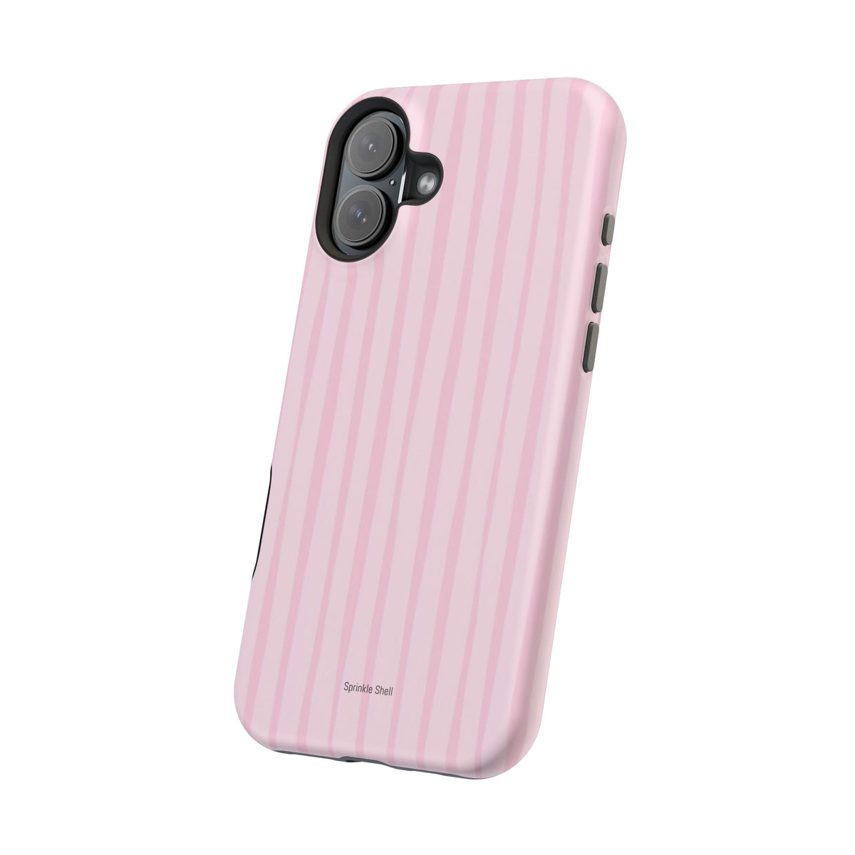 MagSafe pink uneven lines case