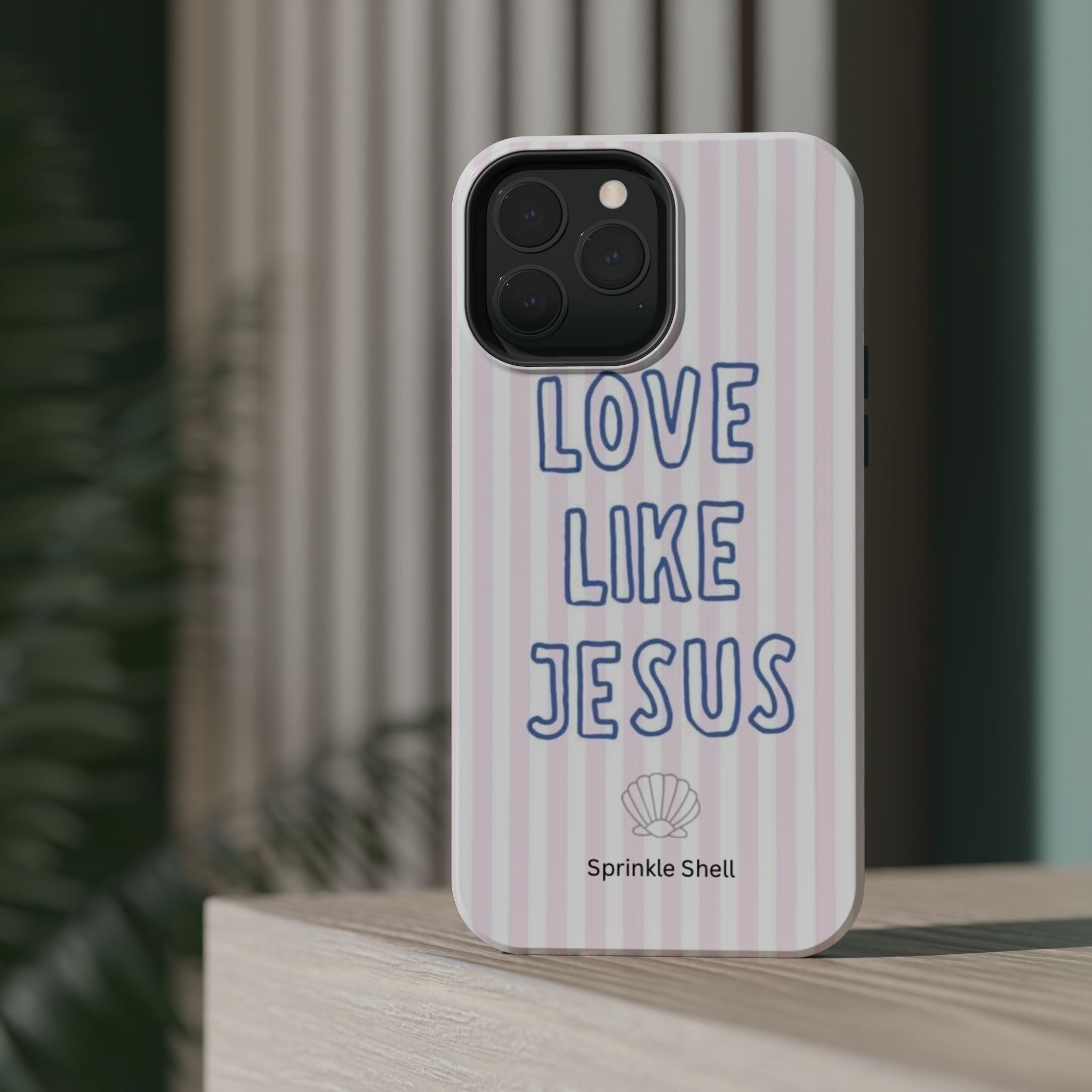 MagSafe Love Like Jesus iphone case