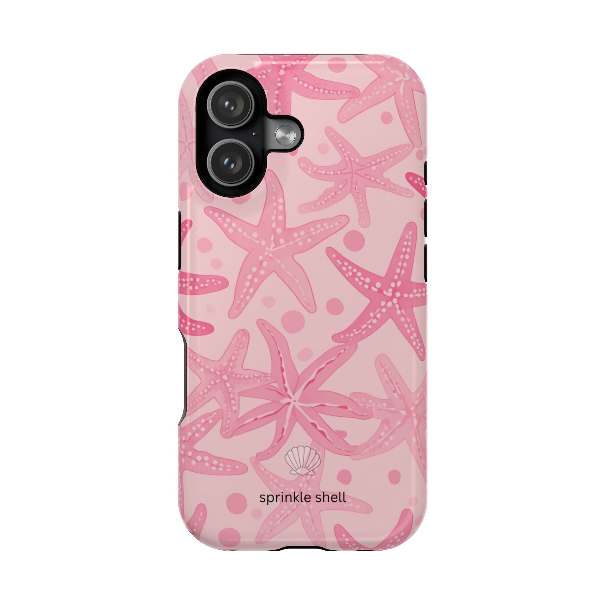 MagSafe Pink Starfish Iphone Case