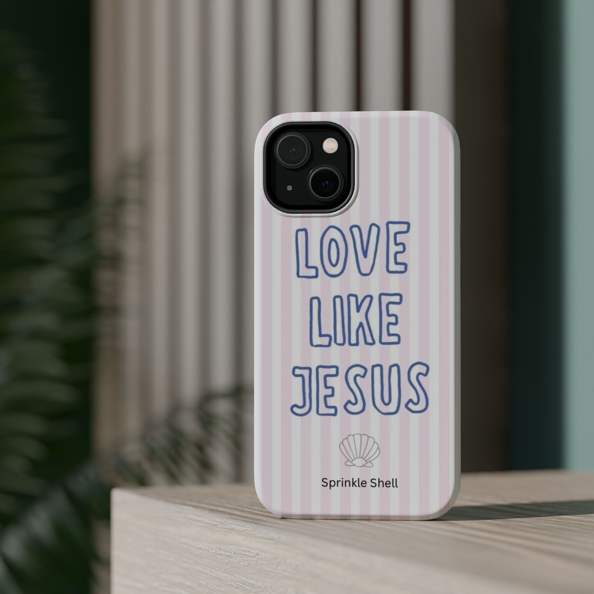 MagSafe Love Like Jesus iphone case