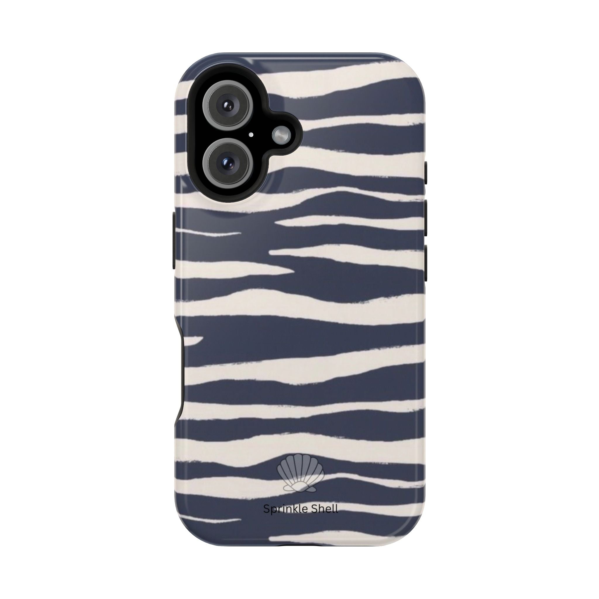 MagSafe Blue zebra print case