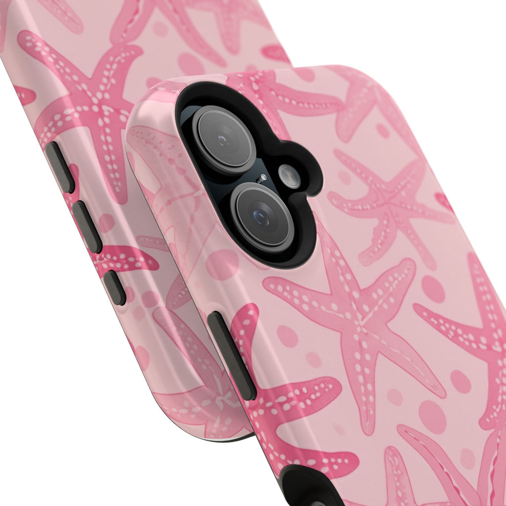 MagSafe Pink Starfish Iphone Case