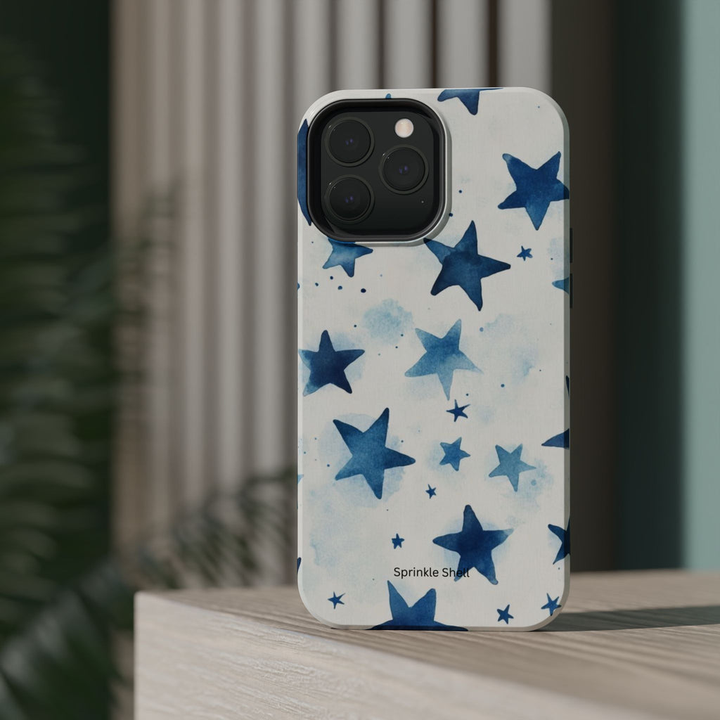 MagSafe Blue Stars iPhone Case