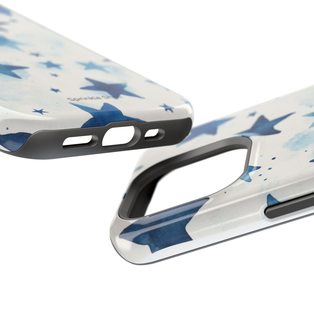 MagSafe Blue Stars iPhone Case