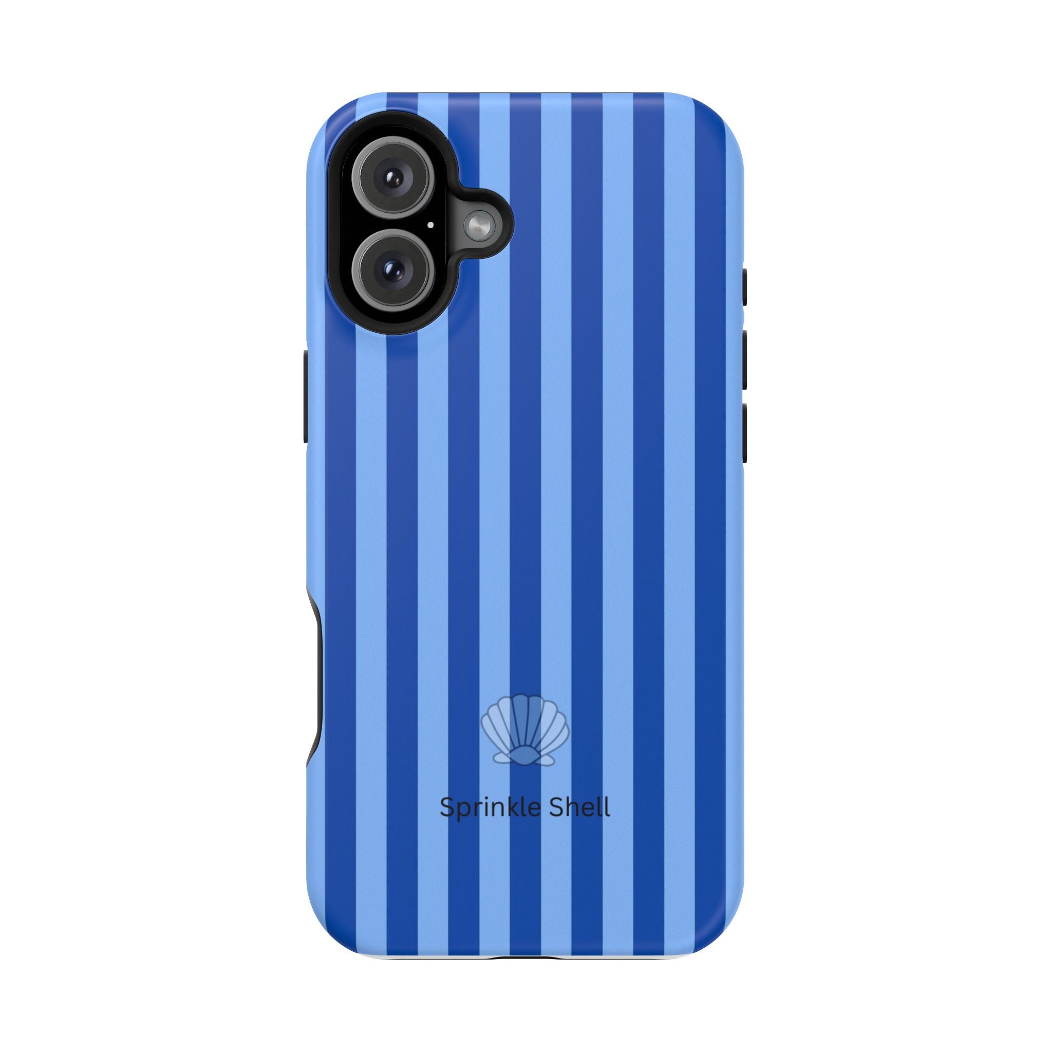 MagSafe blue striped case