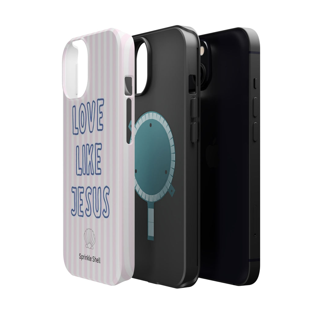 MagSafe Love Like Jesus iphone case