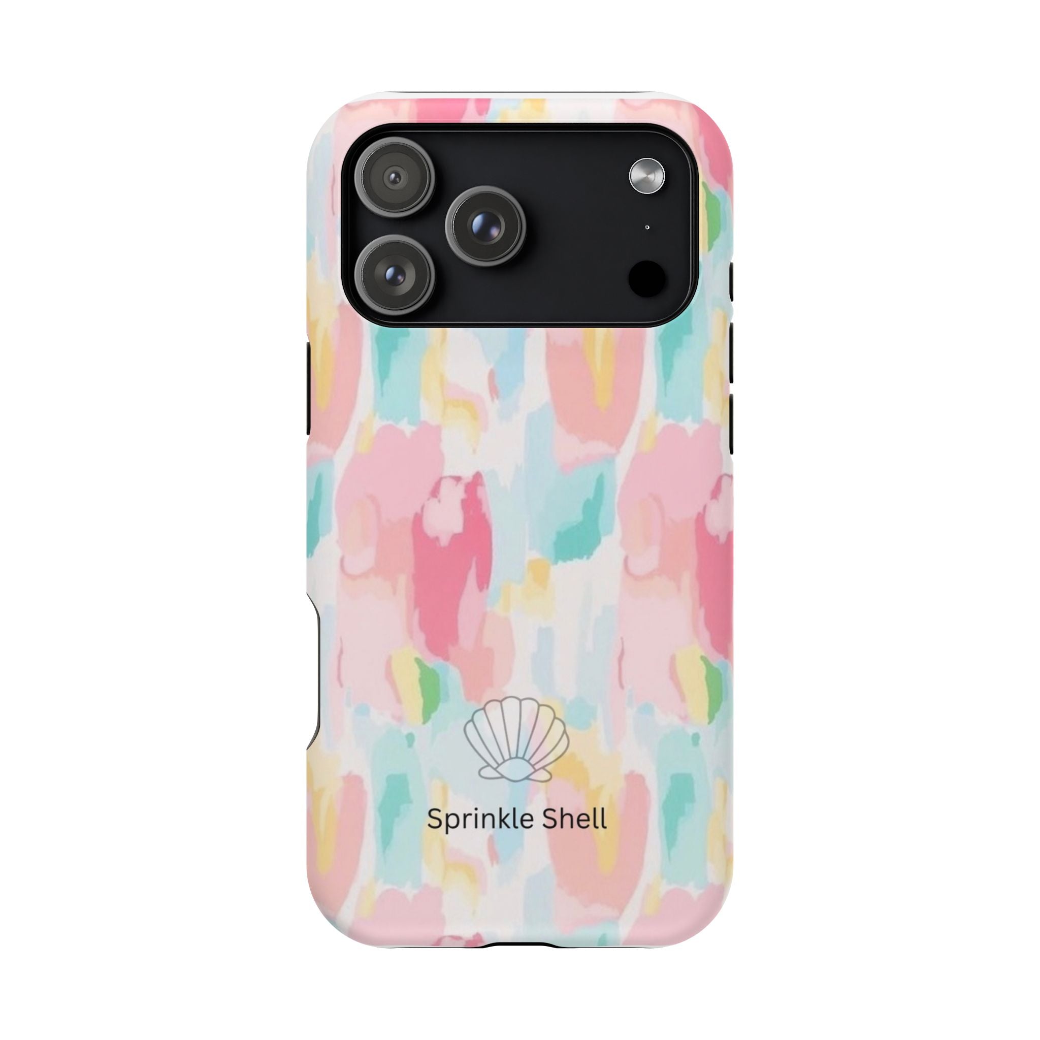 MagSafe cute colorful paint case