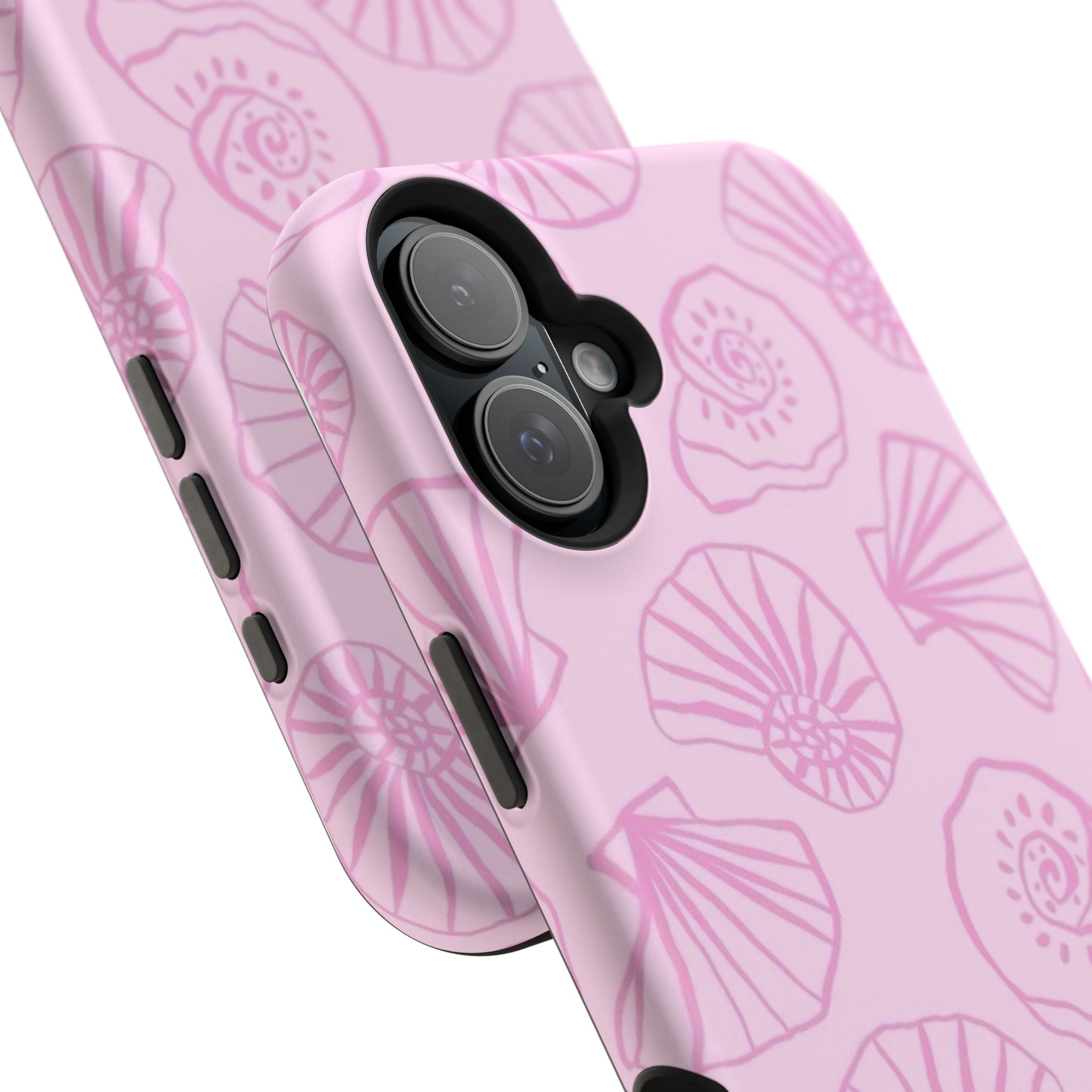 MagSafe pink shells case