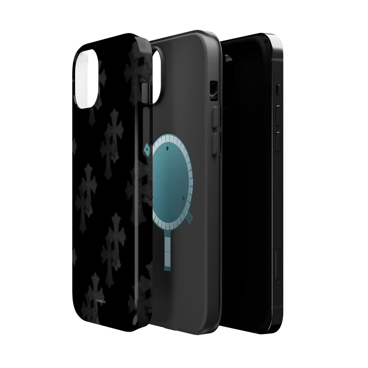 MagSafe black cross case