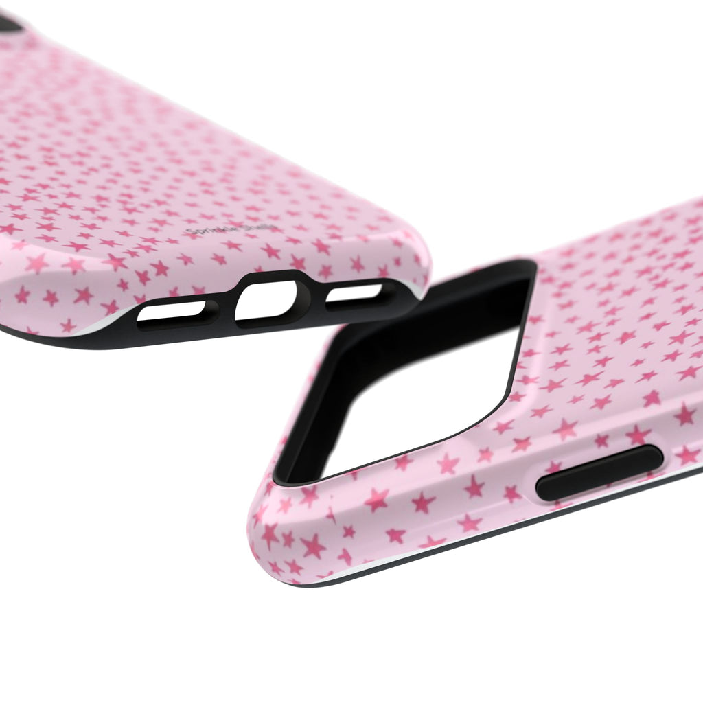 MagSafe mini pink stars case