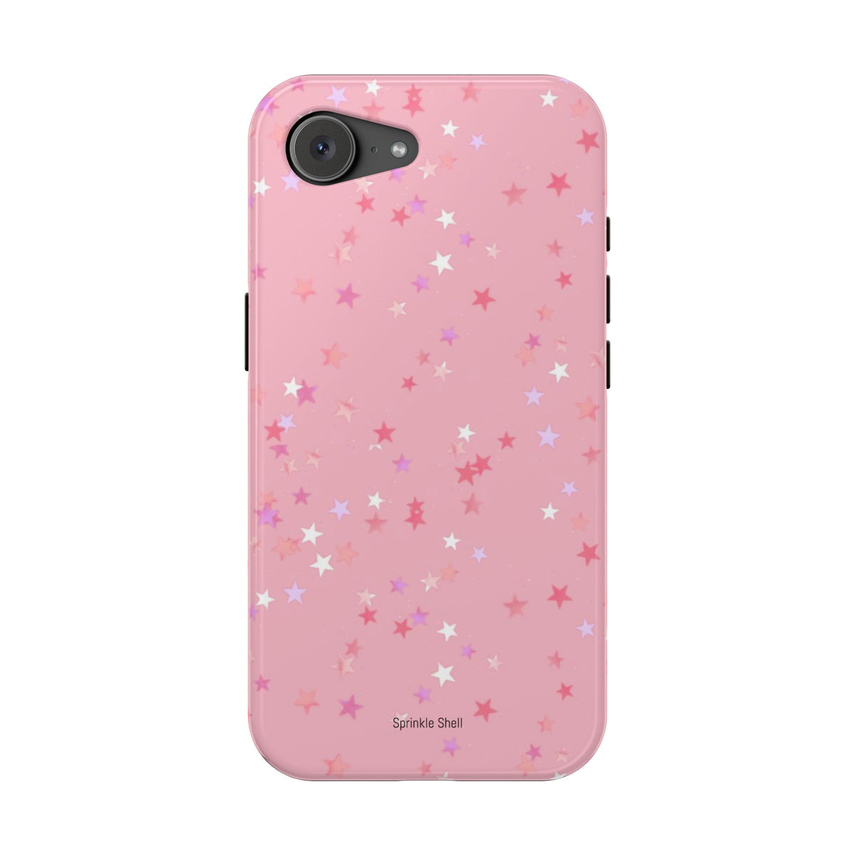 MagSafe pink multicolor stars case