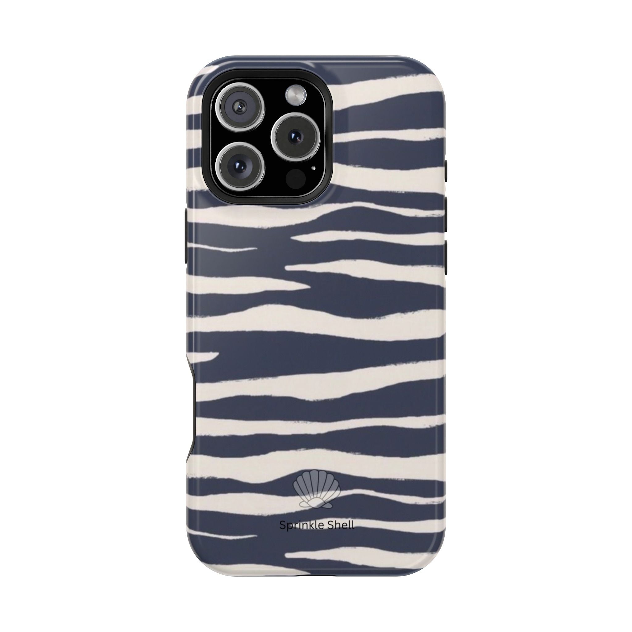 MagSafe Blue zebra print case