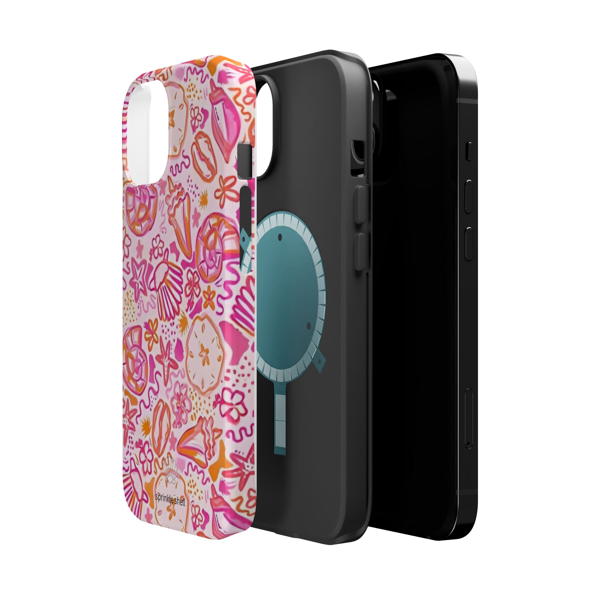 MagSafe Pink Clutter Iphone Case
