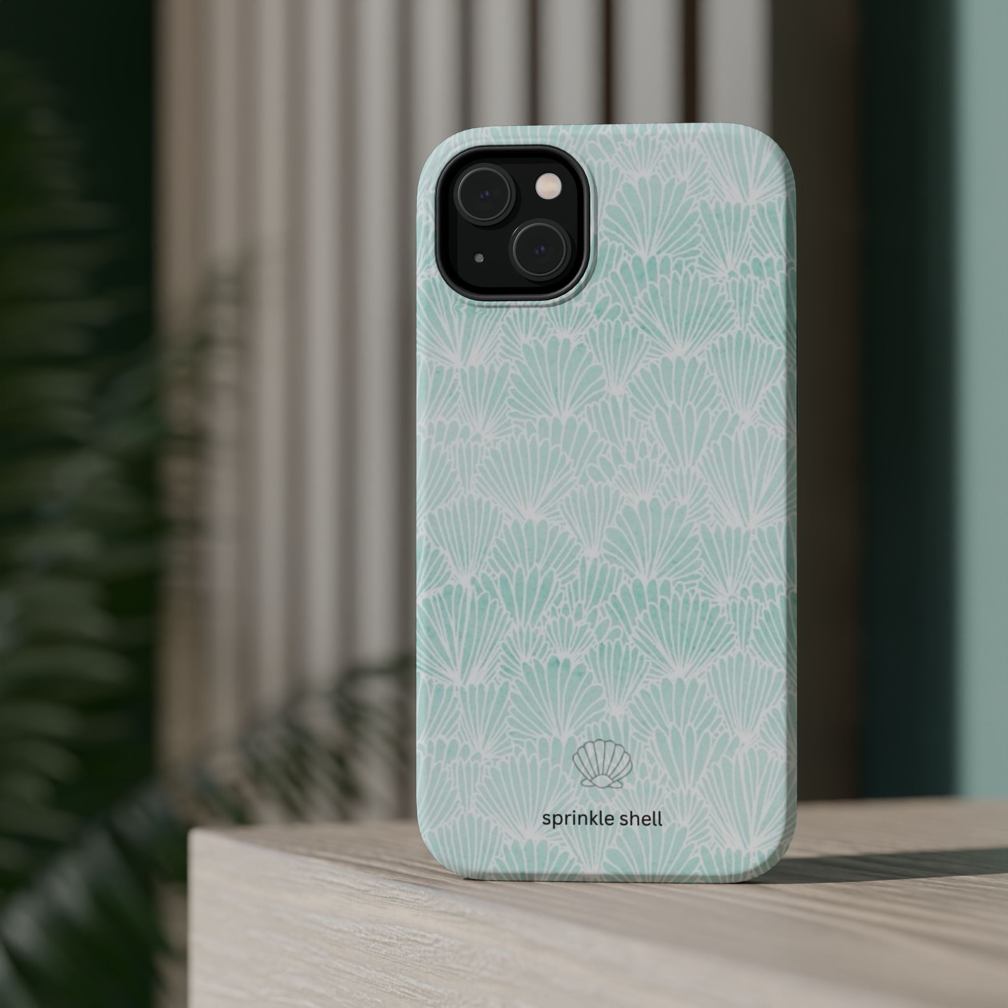 MagSafe Teal Shell Iphone case