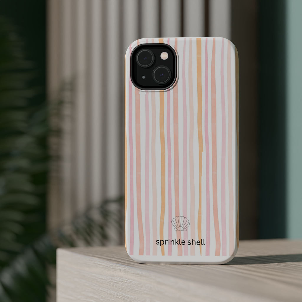 MagSafe Summer Stripes Iphone Case