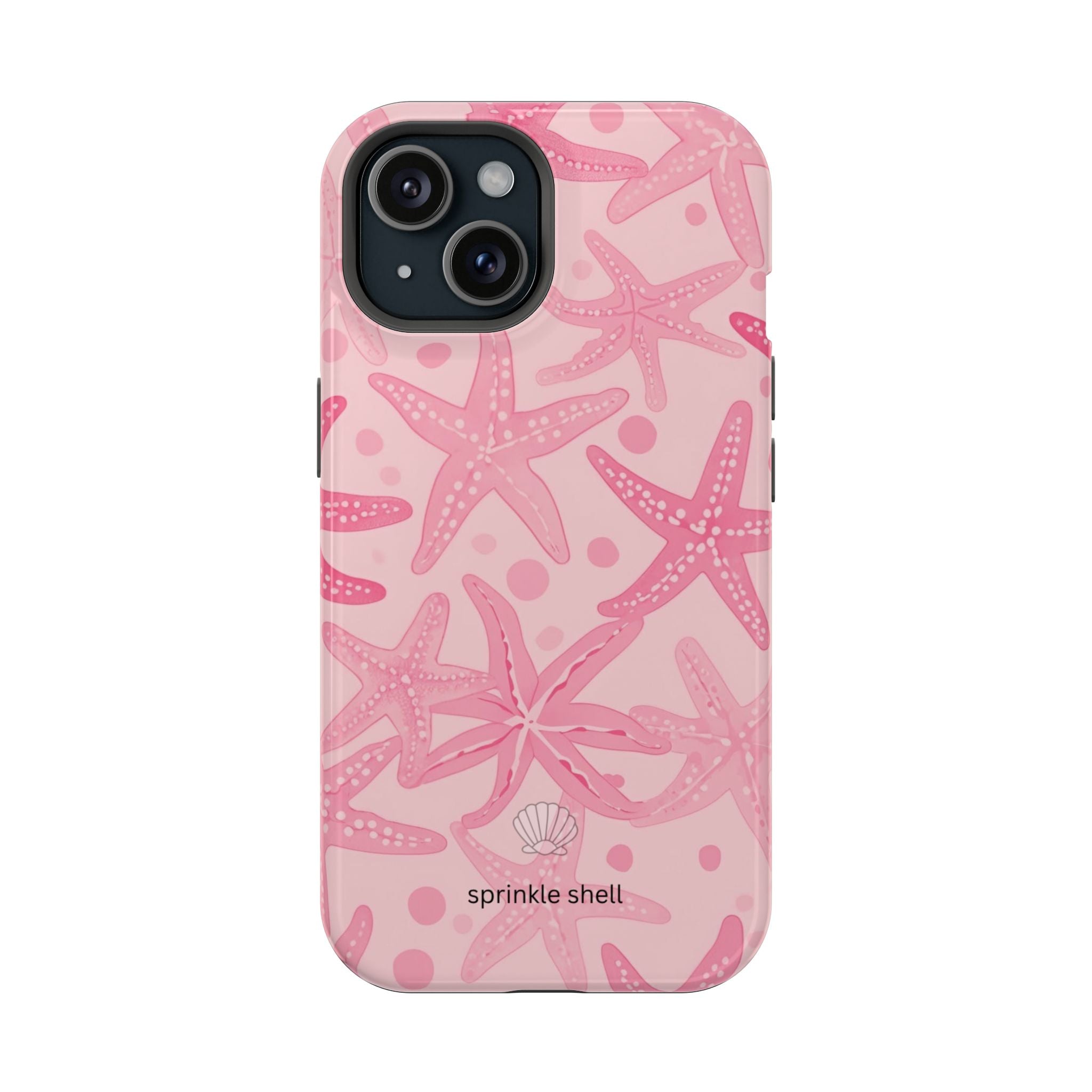 MagSafe Pink Starfish Iphone Case