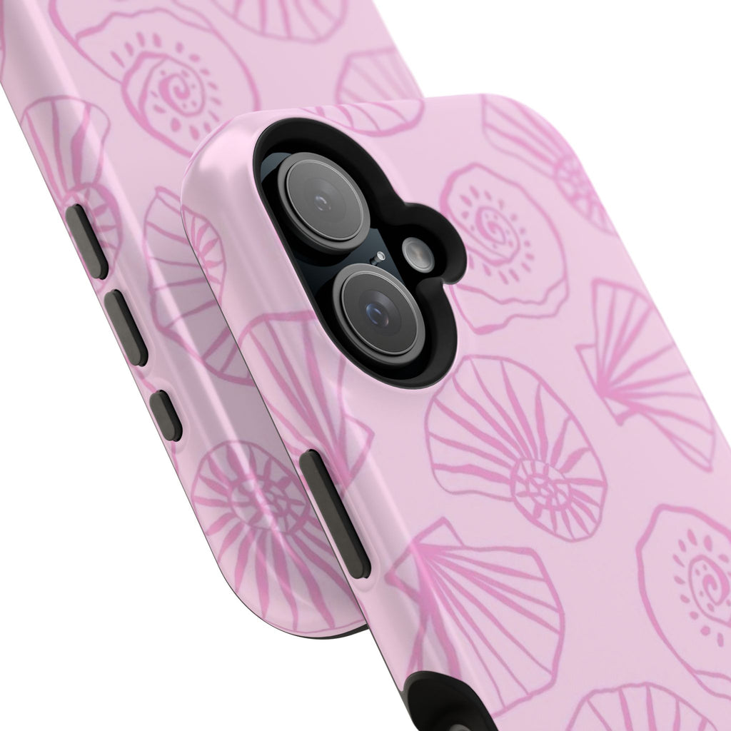 MagSafe pink shells case