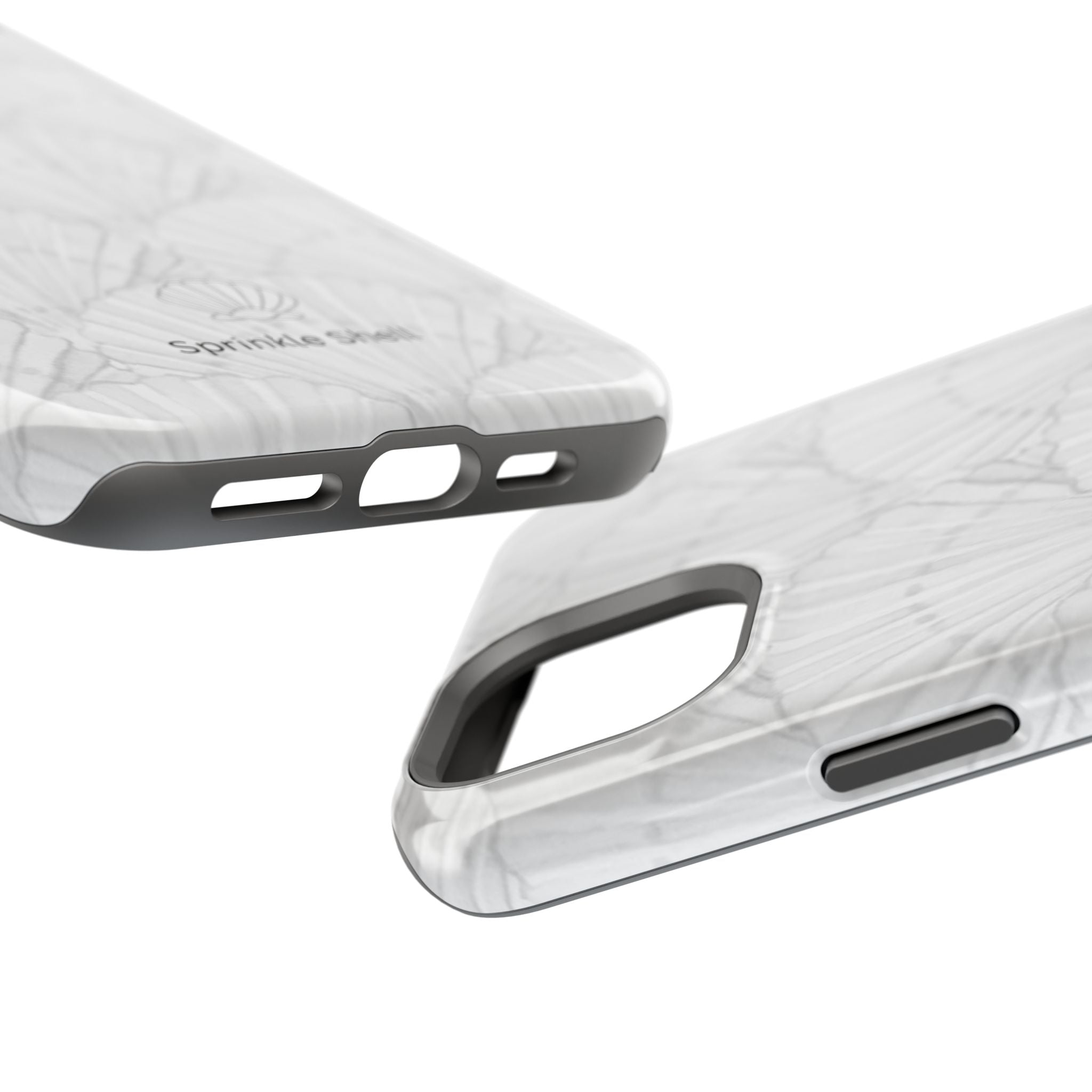 Shell-Pattern Magnetic Impact Phone Case — Protective Modular iPhone Cover