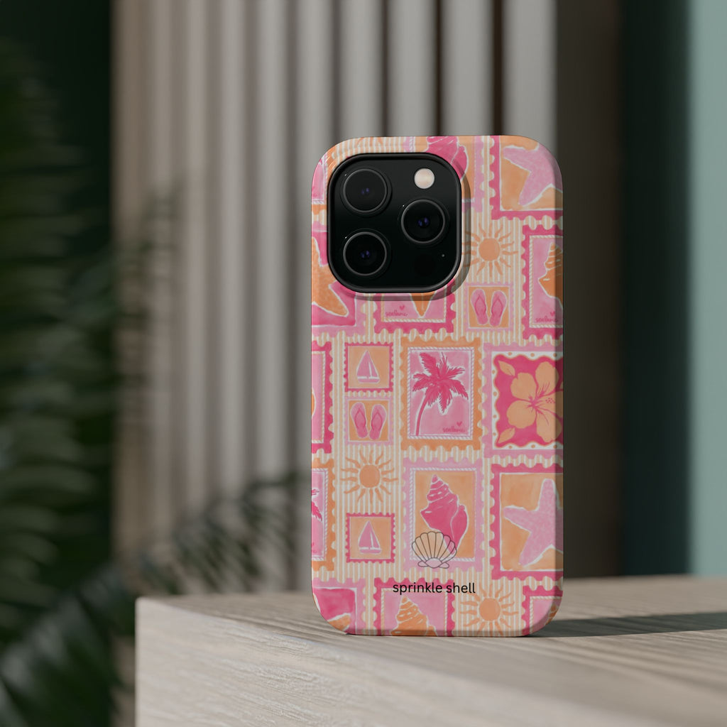 MagSafe Pink Summer Iphone Case