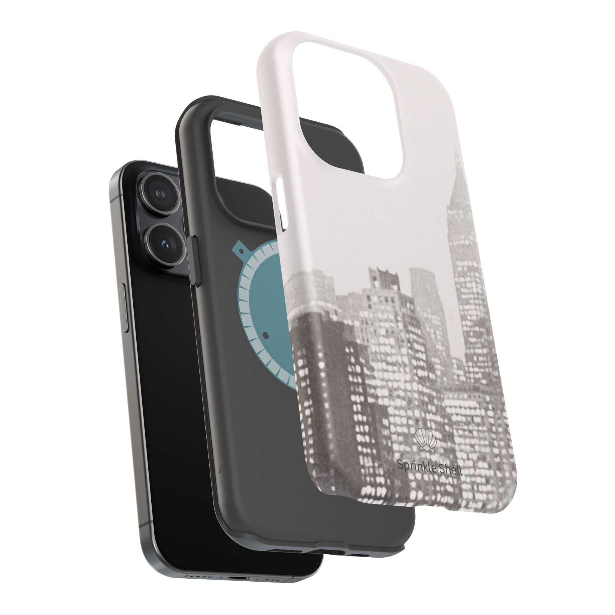 MagSafe city buildings case