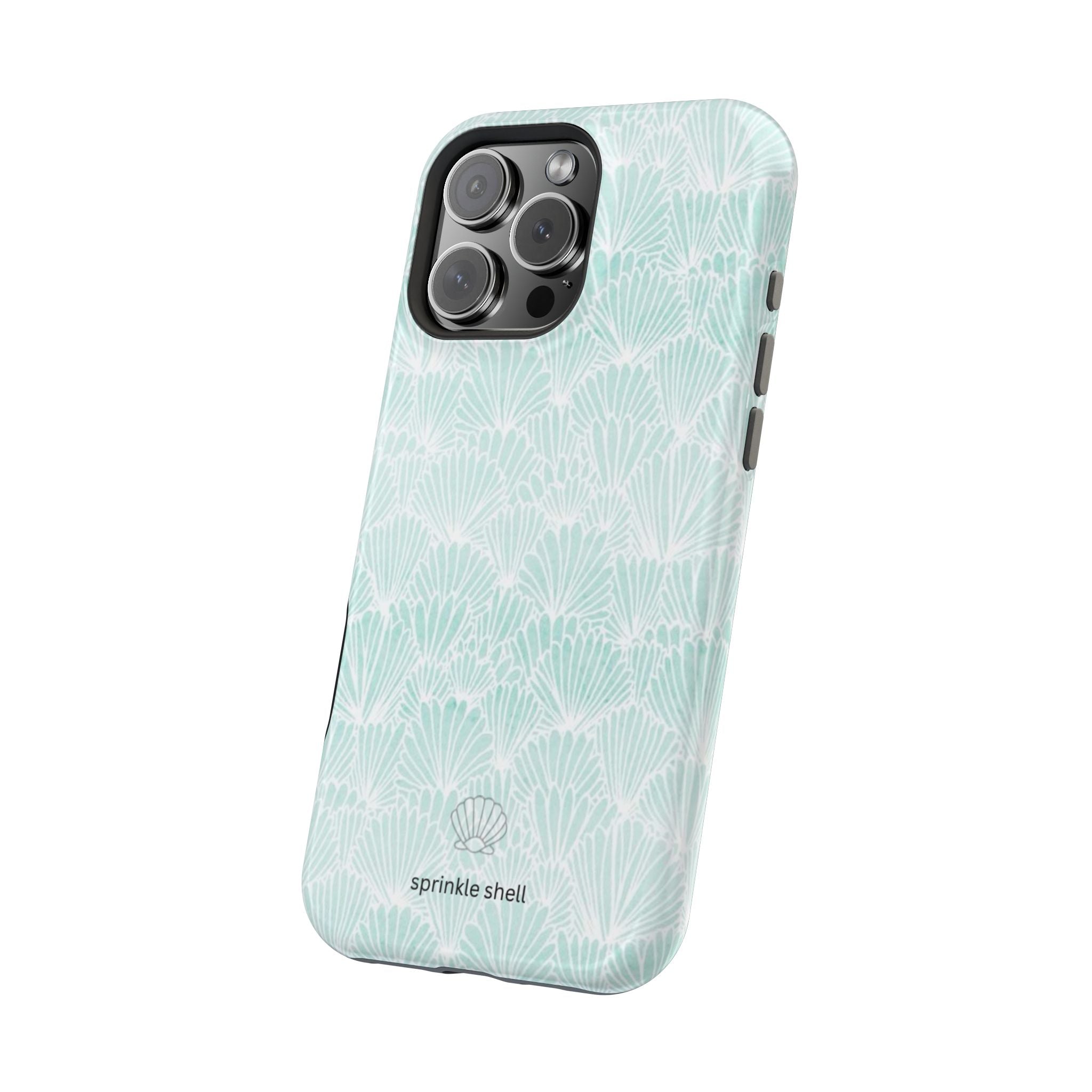 MagSafe Teal Shell Iphone case