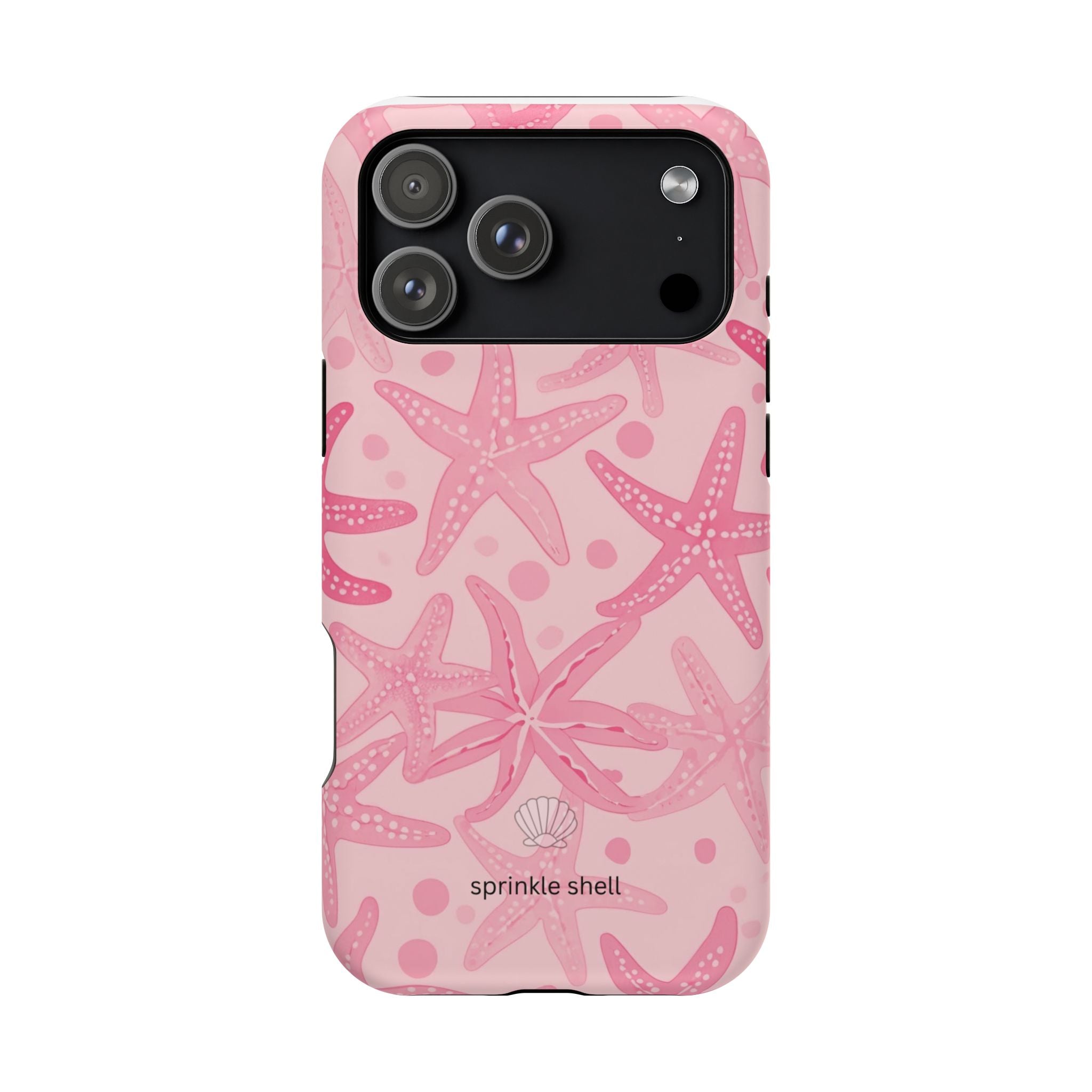 MagSafe Pink Starfish Iphone Case