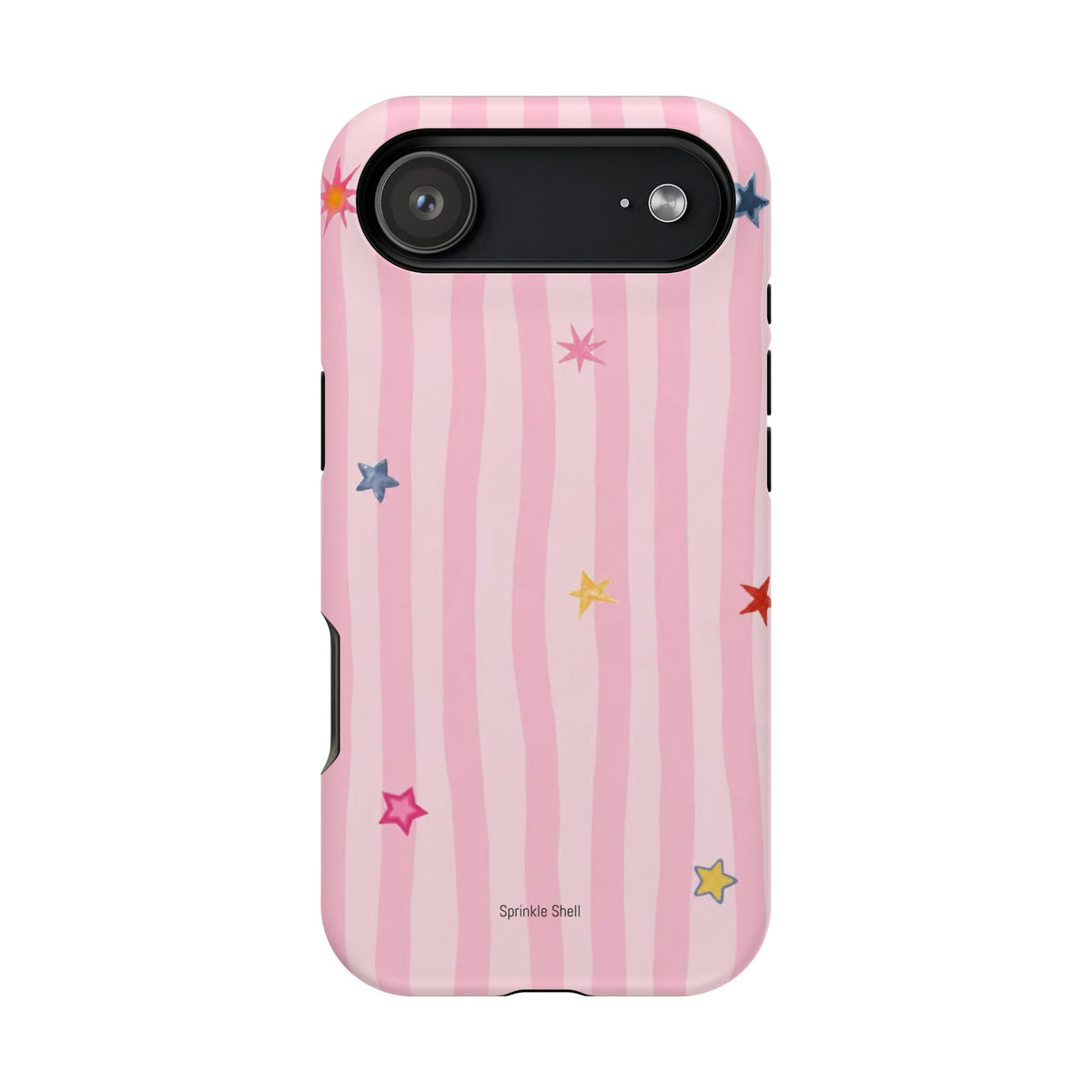 MagSafe pink lines & stars case