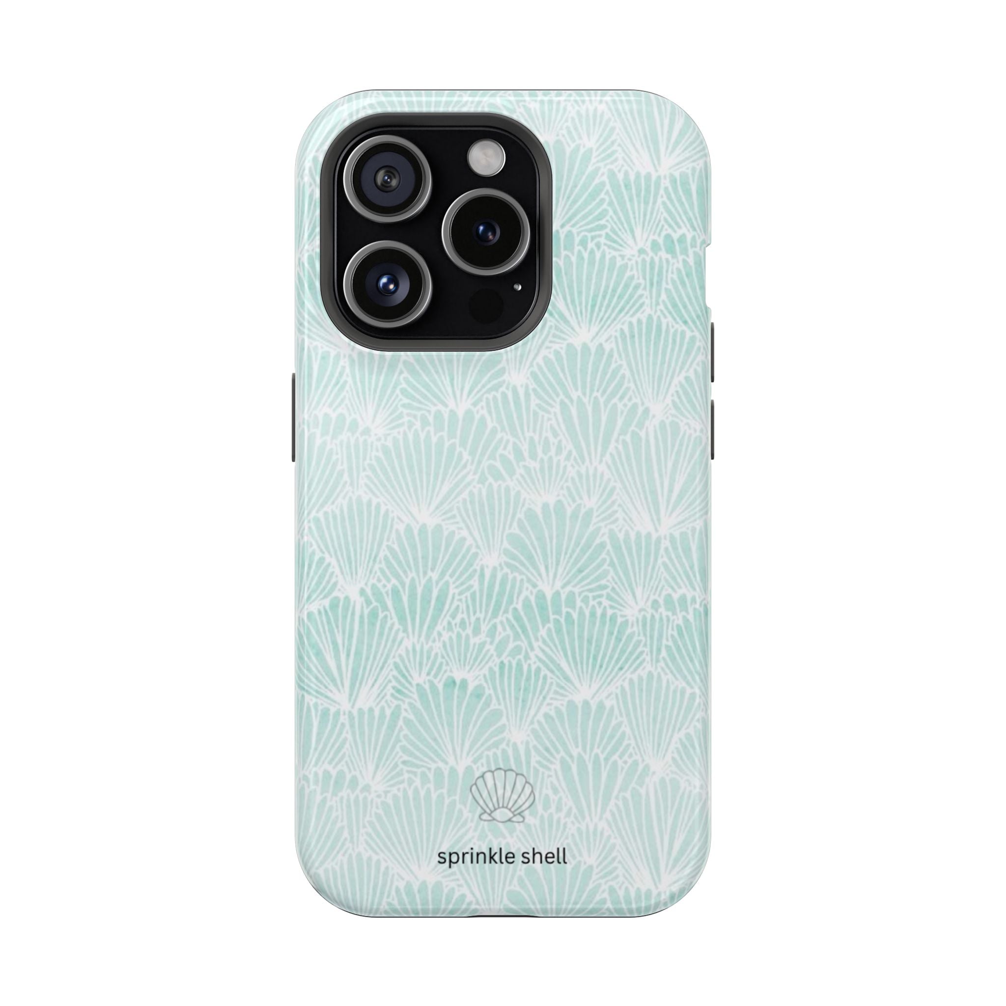 MagSafe Teal Shell Iphone case