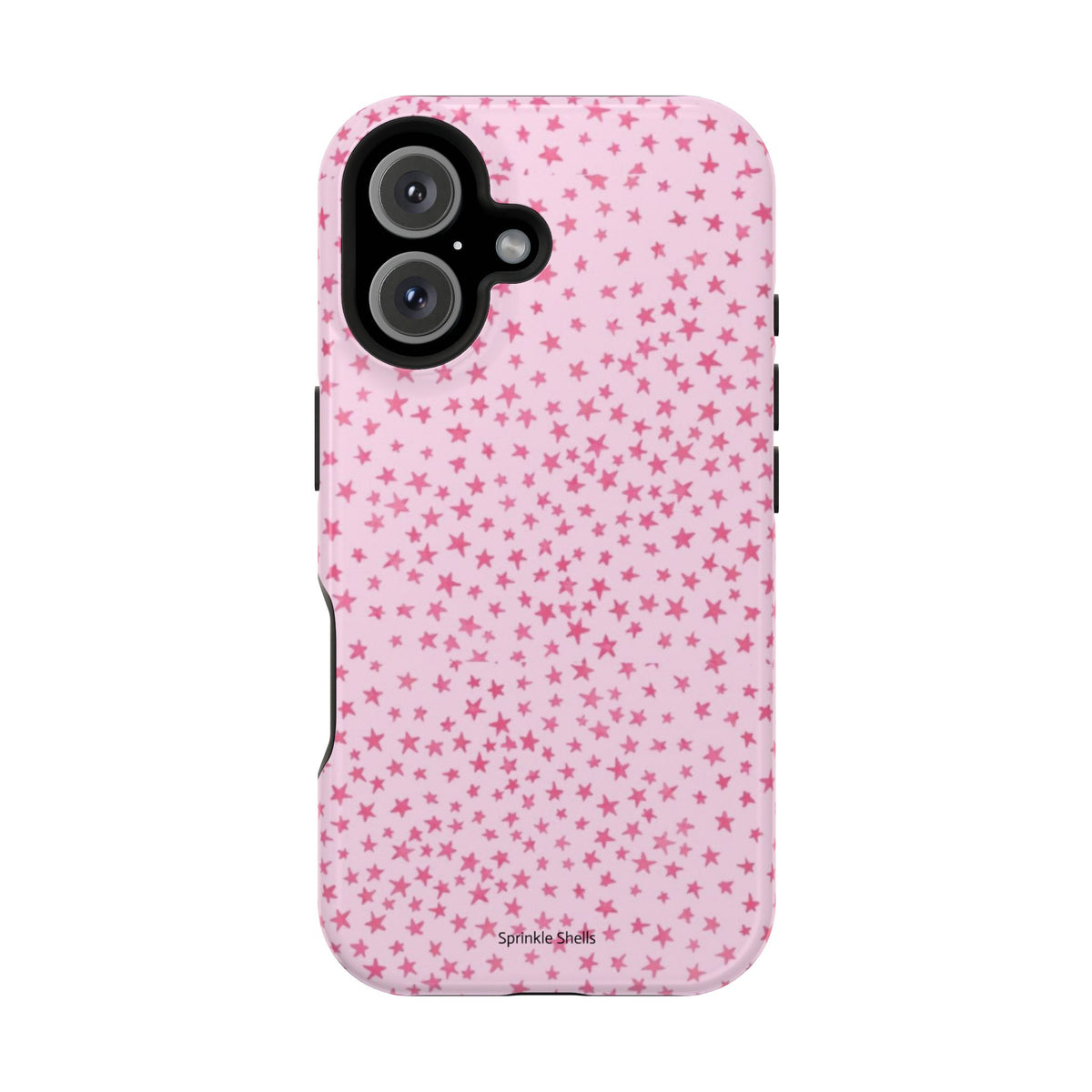 MagSafe mini pink stars case